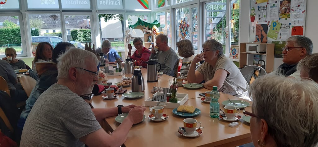 Gemütliche Kaffeerunde